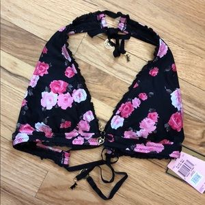 Juicy Couture Floral Swim Top